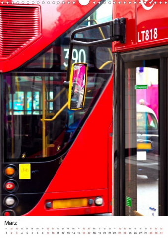 London, mal anders: März: Bus Stop