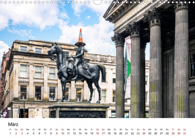 Faszination Glasgow: März: Duke of Wellington Statue