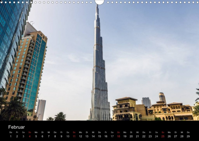 Faszination Dubai: Februar Burj Khalifa