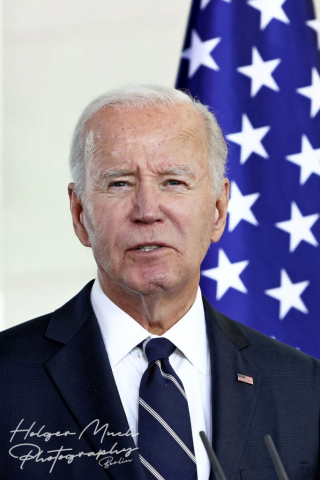 Der Präsident der Vereinigten Staaten von Amerika, Joseph R. Biden Jr. beim Besuch in Berlin 10/24